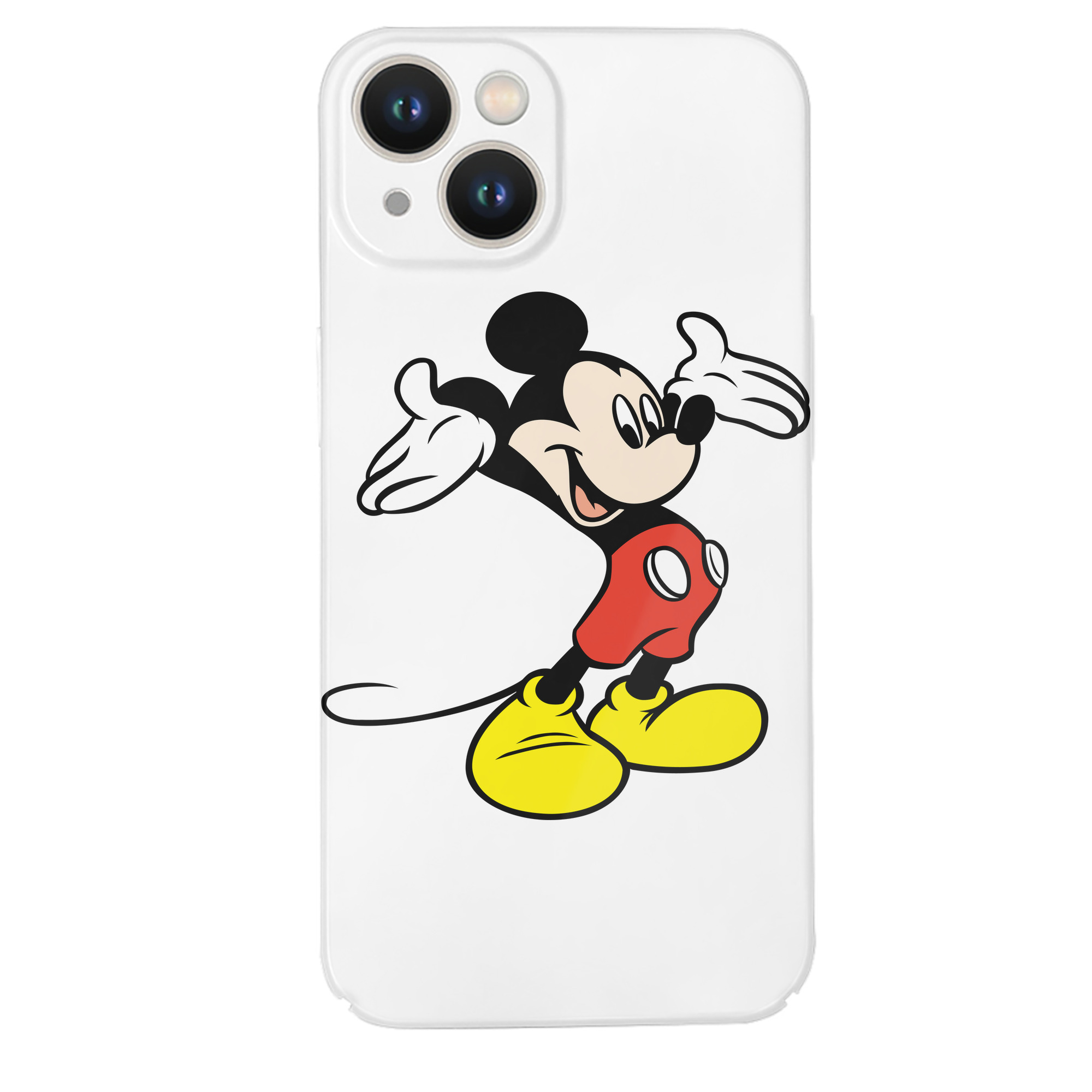 （画像用） ミッキーマウス Mickey Mouse 【iPhone 14シリーズ対応】ハードケース